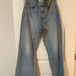 Banana Republic High Rise Wide Leg Jeans